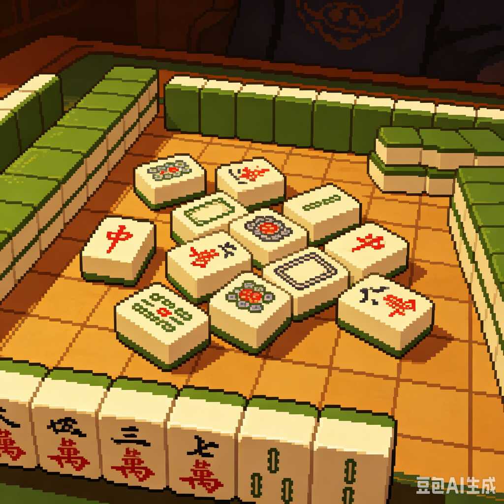 clean text mahjong tiles